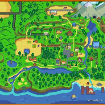 Alternative view of New Design Stardew Valley Map Tote Bag
