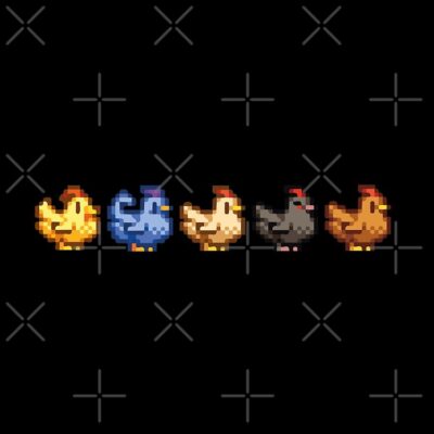 Alternative view of Stardew Valley Chickens Tote Bag