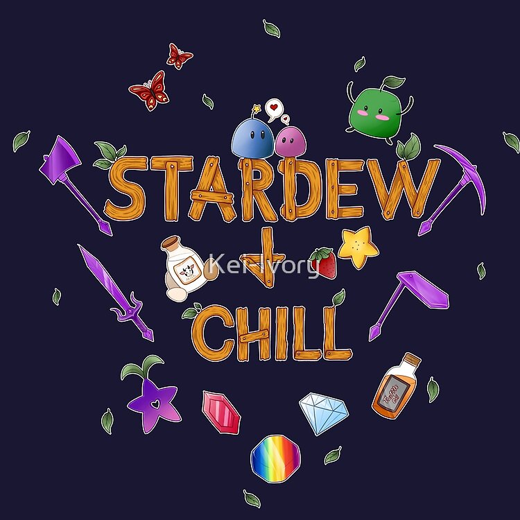 Stardew And Chill Tote Bag - Image 2
