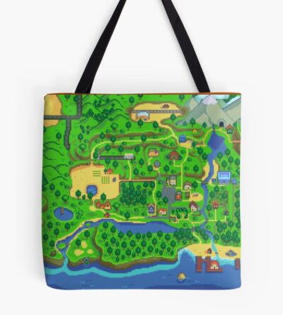 New Design Stardew Valley Map Tote Bag