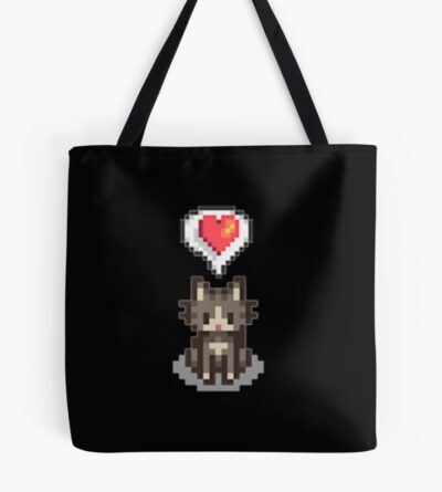 Hot Item Stardew Valley Happy Grey Cat Tote Bag