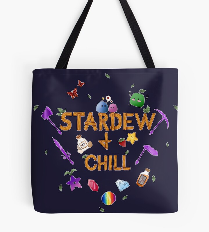 Stardew And Chill Tote Bag