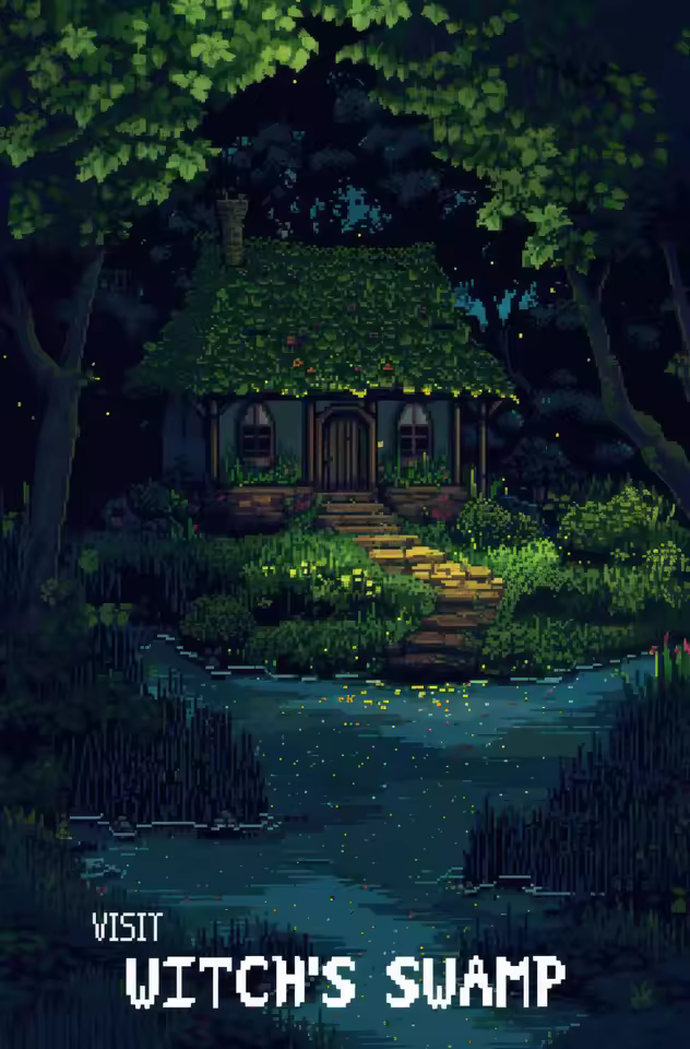 Stardew Valley Modern Legacy Print Wall Art