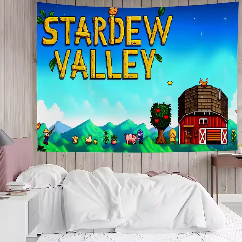 Stardew Valley Modern Print Series Tapestry