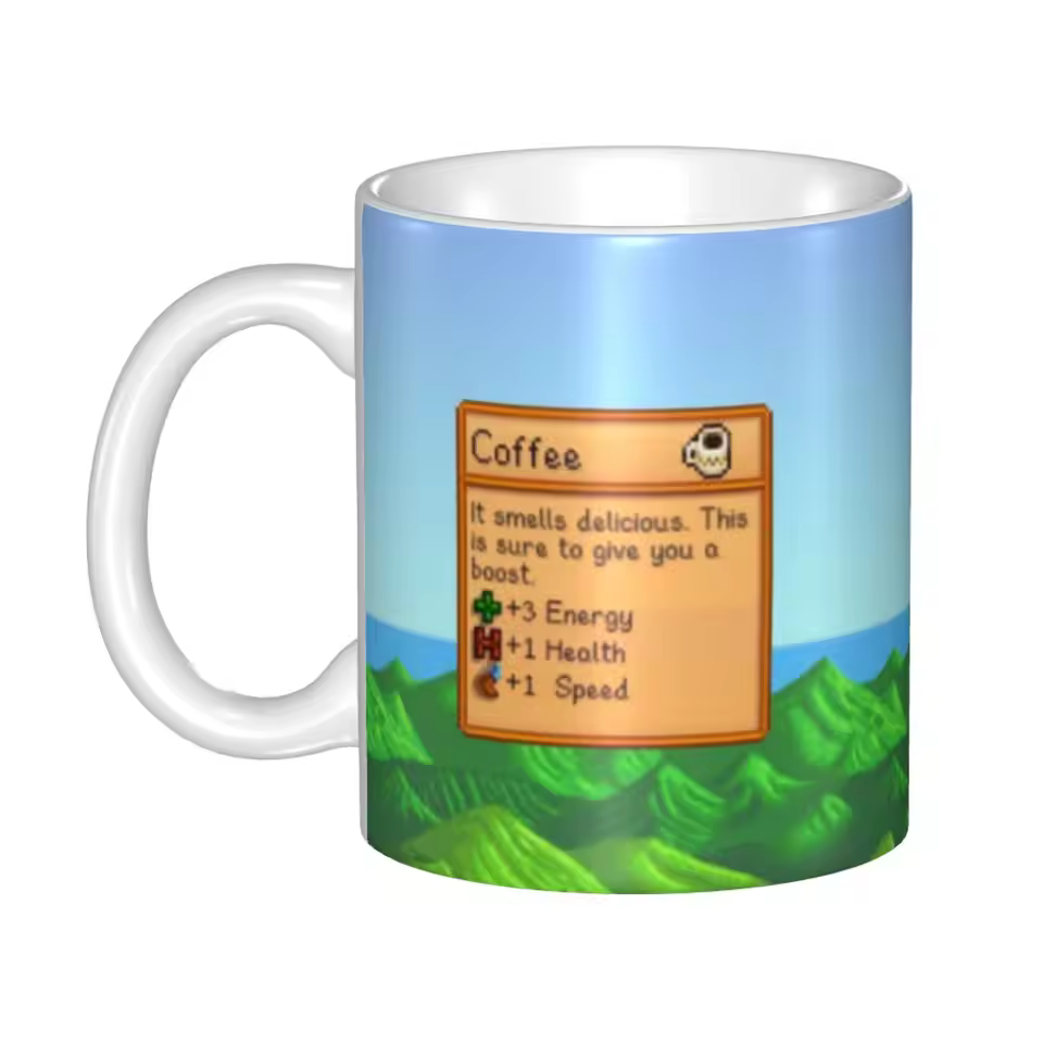 Stardew Valley Retro Artwork Print Mug