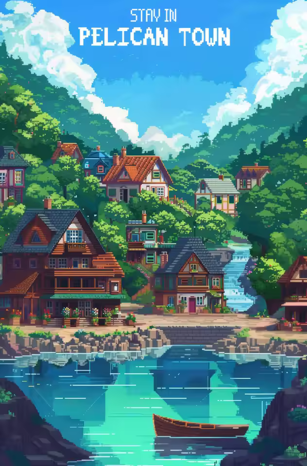 Stardew Valley Legacy Artwork Print Wall Art