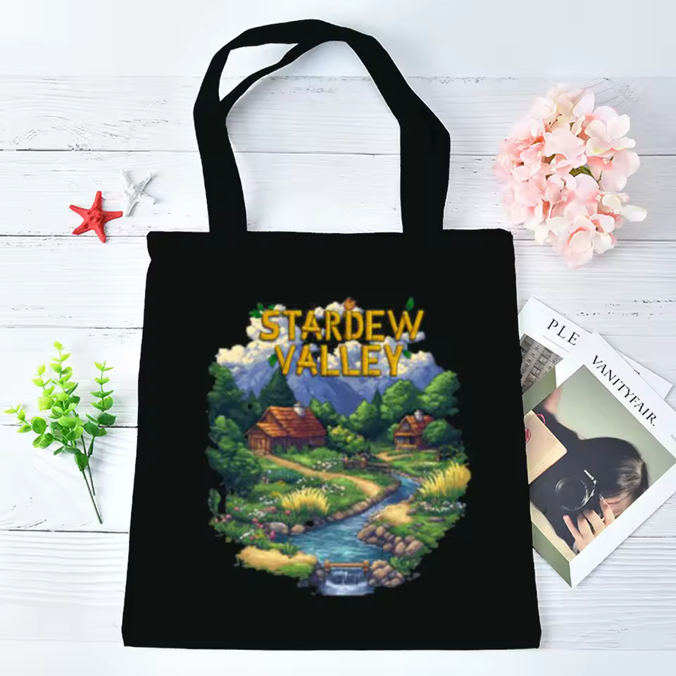 Stardew Valley Vintage Graphic Tribute Tote Bag