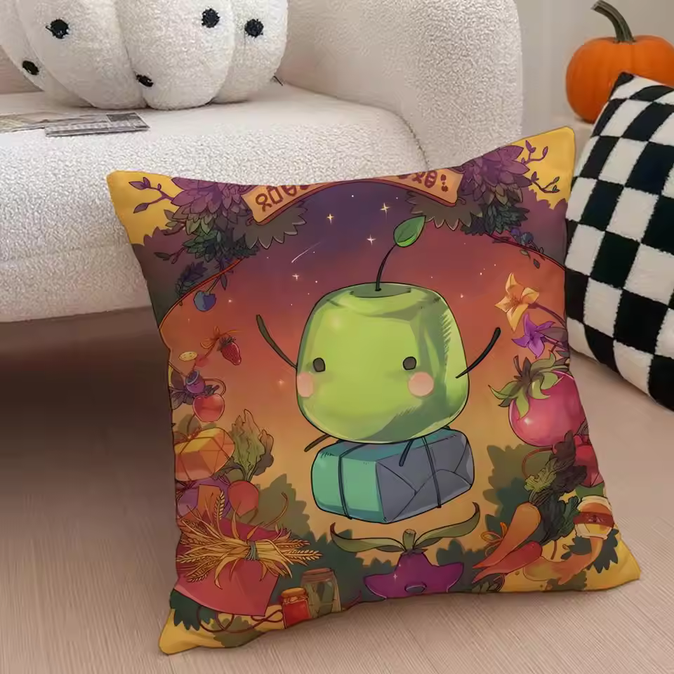 Stardew Valley Legacy Graphic Style Throw Pillow